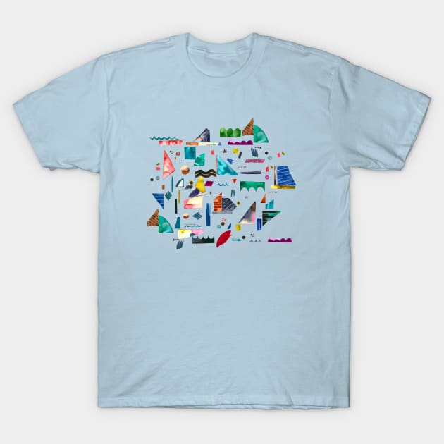 Sailing Boats T-Shirt by ninoladesign